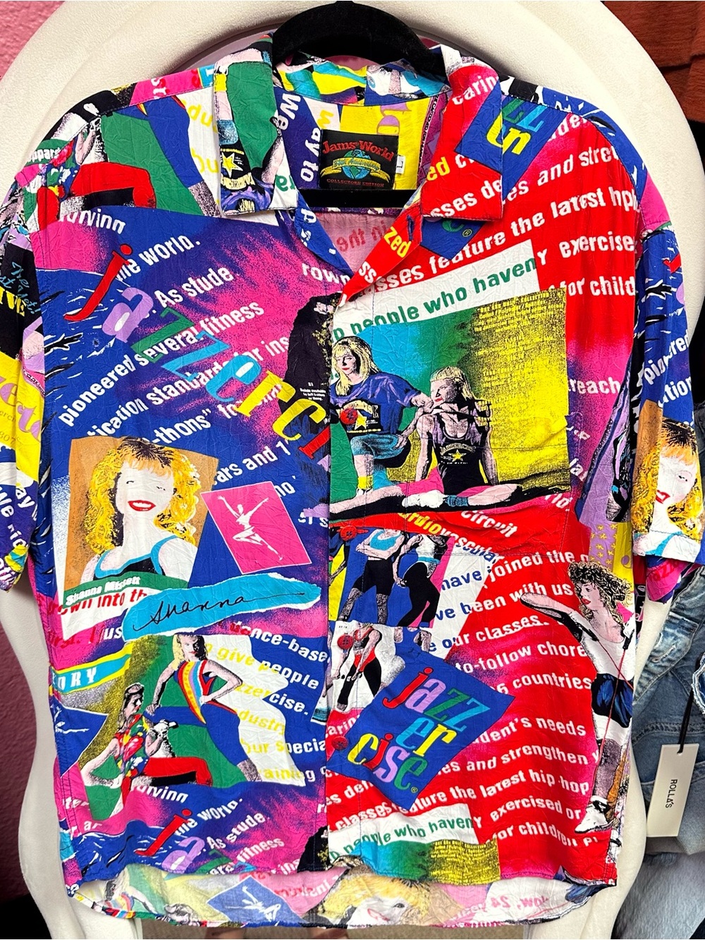 Jams World 30th Anniversary Jazzercise Multicolor Pop Art shirt
